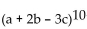 Solve the problem. -What is the coefficient of   in the expansion of   A)  120 B)  960 C)  -720 D)  -3240