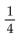 Find the probability of the event. -If a single coin is tossed four times, then what is the probability of getting exactly four tails? A)    B)  0 C)    D)   