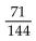 Find the probability of the event. -If two 12-sided dice are rolled what is the probability that both numbers will be even? A)    B)    C)    D)   