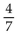Solve the problem. -If the odds that it will rain are 4 to 7, what is the probability of rain? A)    B)    C)    D)  7 to 11