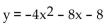Find the coordinates of the vertex of the parabola. -  A)  (-1, -4)  B)  (1, 4)  C)  (-4, -1)  D)  (4, 1) 