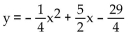 Find the focus and the directrix of the parabola. -  A)  (5, -2) ; y = 0 B)  (5, 0) ; y = -2 C)    D)  (5, -5) ; y = -3