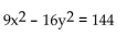 Match the given graph with its equation. -  A)    B)    C)    D)   