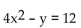 Identify the equation as a parabola, ellipse, or circle. -  A)  Ellipse B)  Parabola C)  Circle D)  None of the above