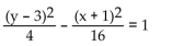 Match the given graph with its equation. -  A)    B)    C)    D)   