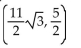 Find the new coordinates of the given point when the xy-coordinate system is rotated by the indicated angle. -(3, 8) ; 45° A)    B)    C)    D)   