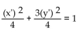 Use rotation of axes to eliminate the product term. -  A)    B)    C)    D)   