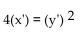 Use rotation of axes to eliminate the product term. -  A)    B)    C)    D)   