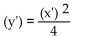 Use rotation of axes to eliminate the product term. -  A)    B)    C)    D)   
