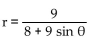 Give the equation of the directrix of the conic in rectangular coordinates. -  A)    B)  y = 1 C)  y = - 8 D)   