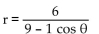 Convert the conic into rectangular coordinates. -  A)    B)    C)    D)   