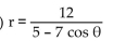 Convert the conic into rectangular coordinates. -  A)    B)    C)    D)   