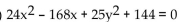 Convert the conic into rectangular coordinates. -  A)    B)    C)    D)   