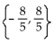 Solve the absolute value equation. -  A)    B)    C)    D)   