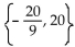 Solve the equation. -  A)    B)    C)    D)   