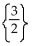 Solve the equation. -  A)  {-3} B)  {3} C)    D)   