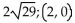 Find the distance between the points, and find the midpoint of the line segment joining them. -(7, -2)  and (-3, 2)  A)    B)  6; (4, 0)  C)    D)  6; (10, -4) 