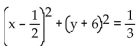 Write the standard equation for the circle. -Center at   radius   A)    B)    C)    D)   