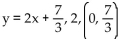 Change the equation to slope-intercept form and identify the slope and y-intercept. --3x + 6y = 14 A)    B)    C)    D)   