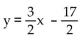 Find the equation of the line in slope-intercept form. -The line through (7, -2)  with slope   A)    B)    C)    D)   