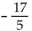 Solve the problem. -Find the value of a for the line that passes through (a, -7)  and (4,a)  and has a slope of 6. A)    B)    C)    D)   