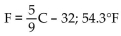 Solve the problem. -Fahrenheit temperature F is a linear function of Celsius temperature C. The ordered pair (0, 32)  is an ordered pair of this function because 0°C is equivalent to 32°F, the freezing point of water. The ordered pair (100, 212)  is Also an ordered pair of this function because 100°C is equivalent to 212°F, the boiling point of water. Use the Two given points and the point-slope formula to write F as a function of C. Find the Fahrenheit temperature of The inside of a car that is 15° C. A)    B)    C)    D)   