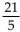 The distance d from the point   to the line Ax + By = C is given by the formula d   Find the exact distance from the given point to the given line. -(-7, 3) , 6x + 8y = 3 A)    B)    C)    D)  3