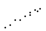 Use the scatter diagram to determine whether there is a linear relationship, a nonlinear relationship, or no relationship between the variables. -  A)  Nonlinear B)  No relationship C)  Linear