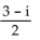 Identify the complex number as real or imaginary. -  A)  Real B)  Imaginary