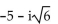 Find the product of the complex number and its conjugate. --   A)  -11 B)  19 C)  61 D)  31