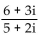 Write the quotient in the form a + bi. -  A)    B)    C)    D)   