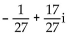 Write the quotient in the form a + bi. -  A)    B)    C)    D)   