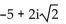 Write the expression in the form a + bi, where a and b are real numbers. --   A)    B)    C)    D)   