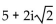 Write the expression in the form a + bi, where a and b are real numbers. --   A)    B)    C)    D)   
