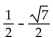 Evaluate the expression   for each choice of a, b, and c. -a = 1, b = 1, c = 2 A)    B)    C)    D)   