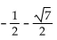 Evaluate the expression   for each choice of a, b, and c. -a = 1, b = 1, c = 2 A)    B)    C)    D)   