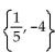 Solve the equation by factoring. -  + 19x - 4 = 0 A)  - 5, 4 B)  {1, -4} C)    D)   