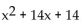Find the perfect square trinomial whose first two terms are given. -  A)    B)    C)    D)   