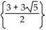 Find the real or imaginary solutions by completing the square. -  + 3p - 9 = 0 A)    B)    C)    D)   
