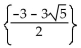 Find the real or imaginary solutions by completing the square. -  + 3p - 9 = 0 A)    B)    C)    D)   