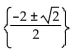 Find the real or imaginary solutions by using the quadratic formula. -  + 8m + 2 = 0 A)    B)    C)    D)   