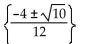 Find the real or imaginary solutions by using the quadratic formula. -  + 8x = -1 A)    B)    C)    D)   