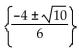 Find the real or imaginary solutions by using the quadratic formula. -  + 8x = -1 A)    B)    C)    D)   