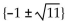 Find the real or imaginary solutions by using the quadratic formula. -  = 7 - 4x A)    B)    C)    D)   