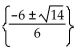Use the method of your choice to find all real solutions of the equation. -  = 14 A)    B)    C)    D)   
