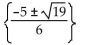 Use the method of your choice to find all real solutions of the equation. -  + 10x = - 1 A)    B)    C)    D)   