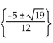 Use the method of your choice to find all real solutions of the equation. -  + 10x = - 1 A)    B)    C)    D)   