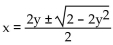 Solve for the indicated variable. -Solve for x.   A)    B)    C)    D)   