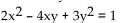 Solve for the indicated variable. -Solve for y.   A)    B)    C)    D)   