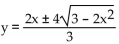 Solve for the indicated variable. -Solve for y.   A)    B)    C)    D)   